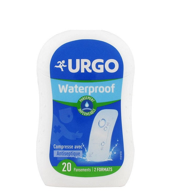Urgo Assorted Waterproof Plasters Box of 20