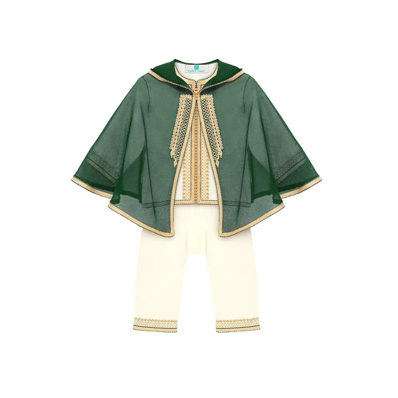 Jabador with Selham for Boy - Green