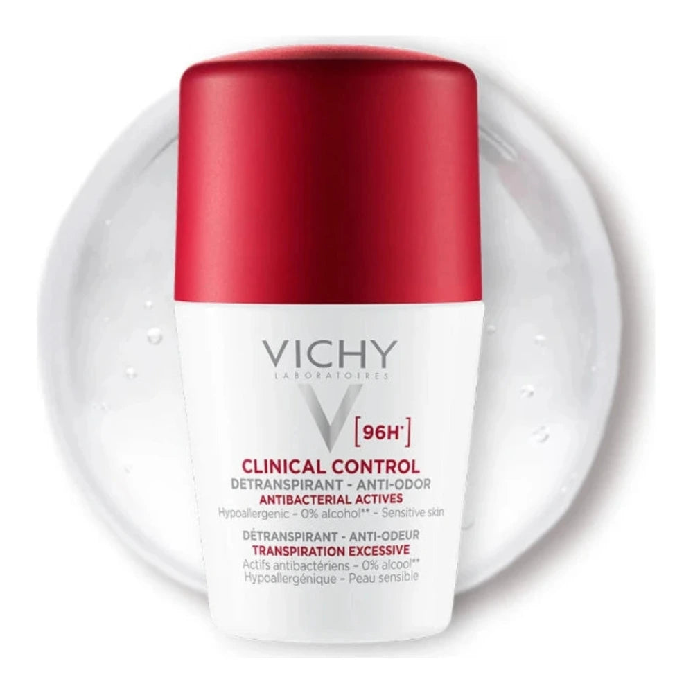 Vichy Déodorant Clinical Control 96H – Tous Types de Peau