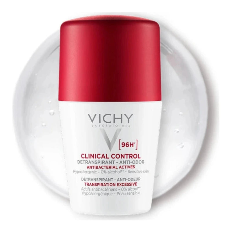 Vichy Déodorant Clinical Control 96H – Tous Types de Peau