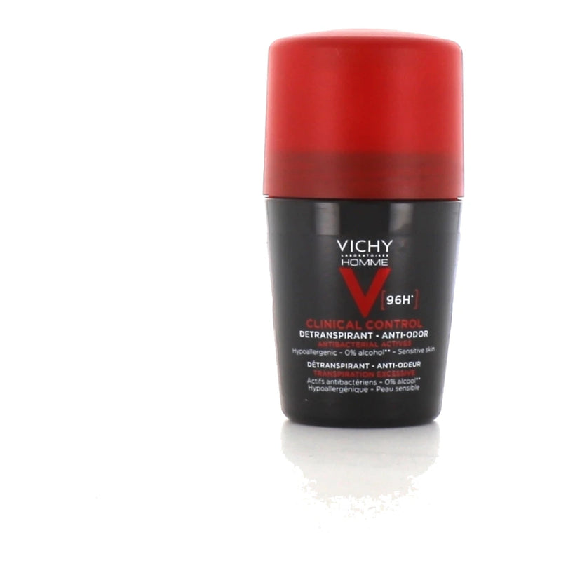 Vichy Homme مزيل عرق Clinical Control 96 ساعة 50 مل