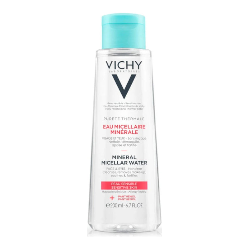 Vichy Pureté Thermale Eau Micellaire Minérale Peaux Sensibles – 200 ml