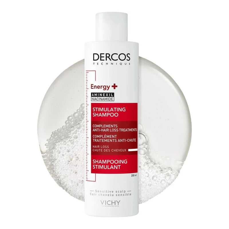 فيشي Dercos Technique Energy+ شامبو منشط ضد تساقط الشعر – 200 مل