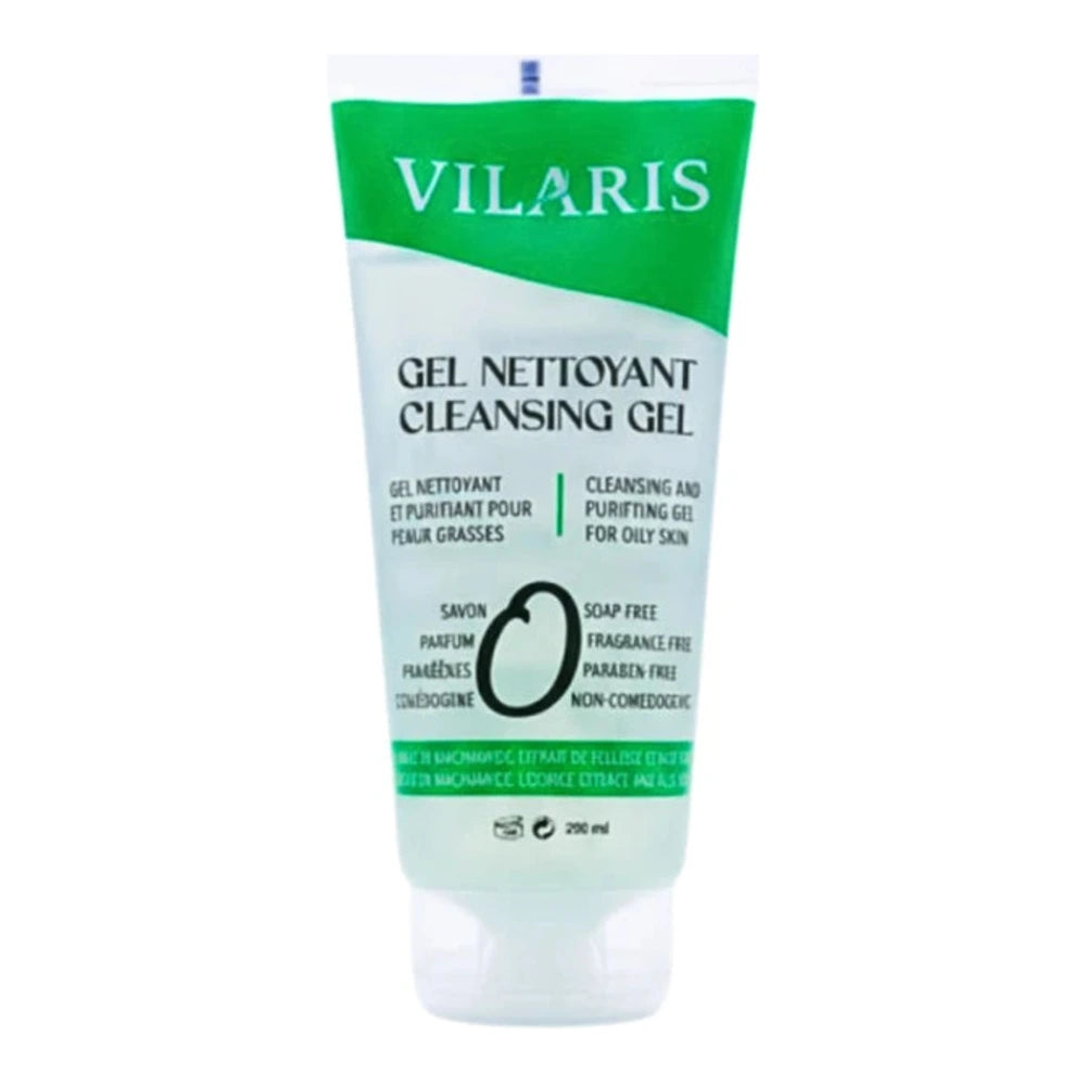 Gel nettoyant Vilaris peau grasse 200 ml