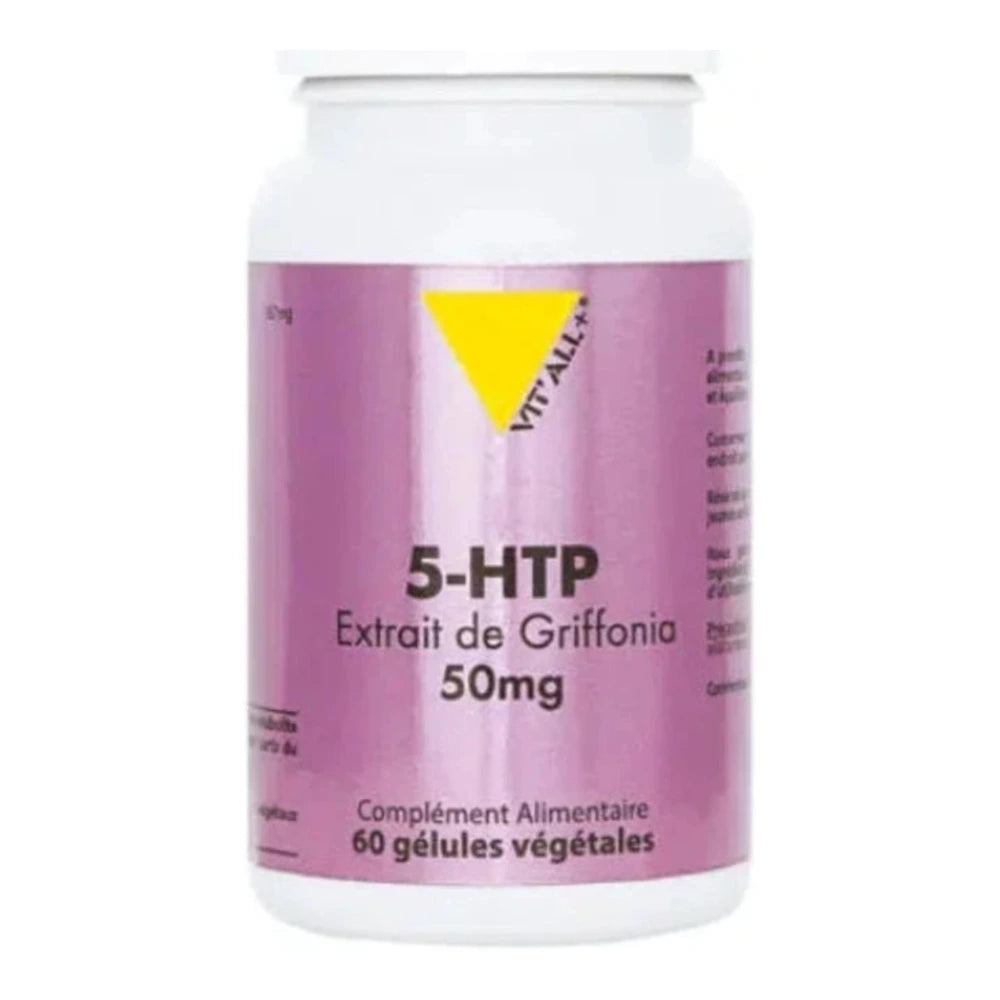Vit'All+ 5-HTP extrait de griffonia 50 mg – 30 gélules