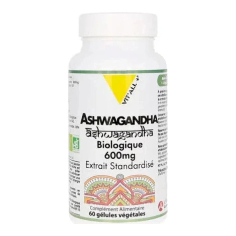 Vit'All+ Ashwagandha 600mg - 60 Capsules