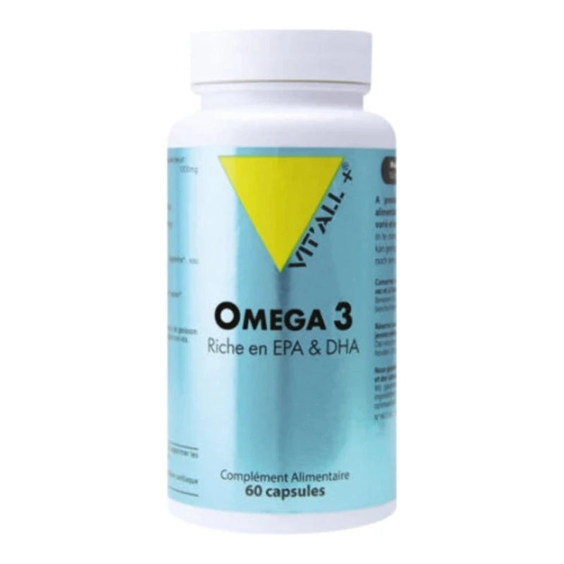Vit'All+ Oméga 3 - 60 Capsules