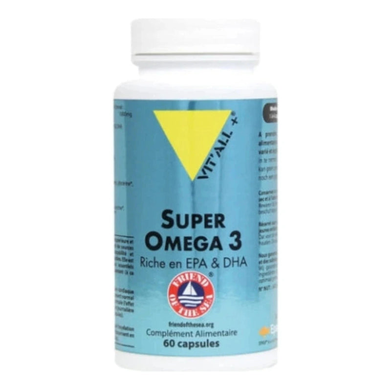Vit'All+ Super Oméga 3 - 1000 mg - 30 Capsules