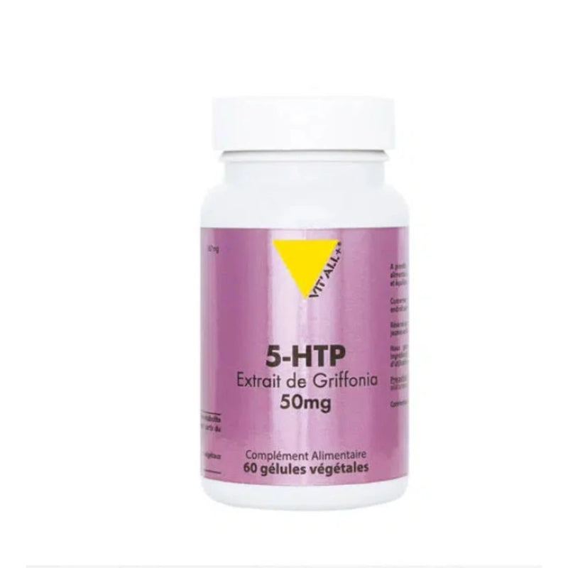 Vit'All+ 5-HTP Extrait de Griffonia 50MG – 30 Gélules