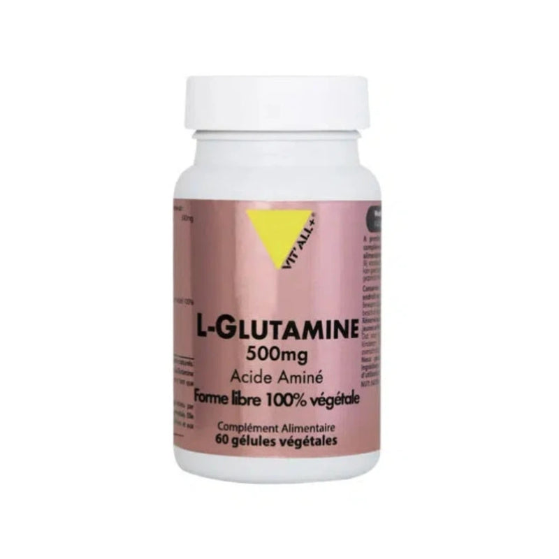 Vit'All+ L-Glutamine 500mg - 60 Gélules