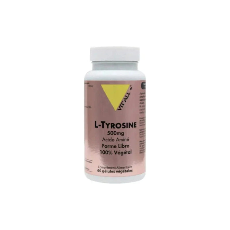 Vit'All+ L-Tyrosine 500mg - 60 Capsules
