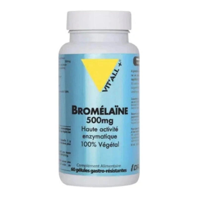 VITALL PLUS BROMELINA 500 MG 60 CÁPSULAS