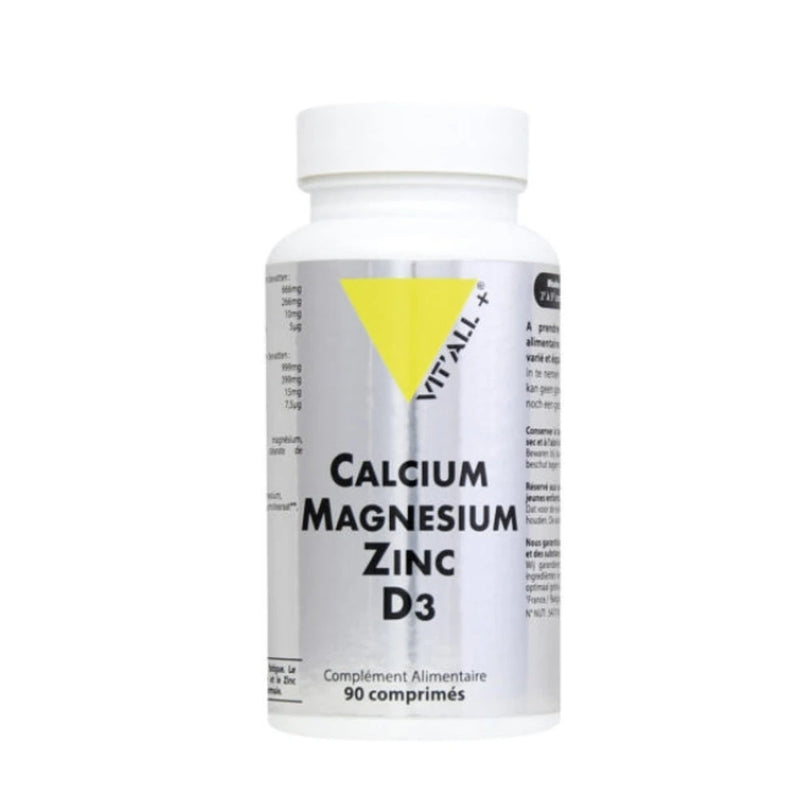 Vit'All+ Calcium Magnesium Zinc D3 – 90 Tablets
