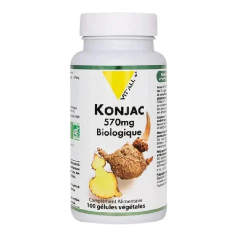 VITALL PLUS KONJAC 570MG 100 CÁPSULAS