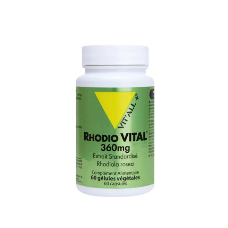 Vit'All+ Rhodio Vital 360 mg – 30 Gélules