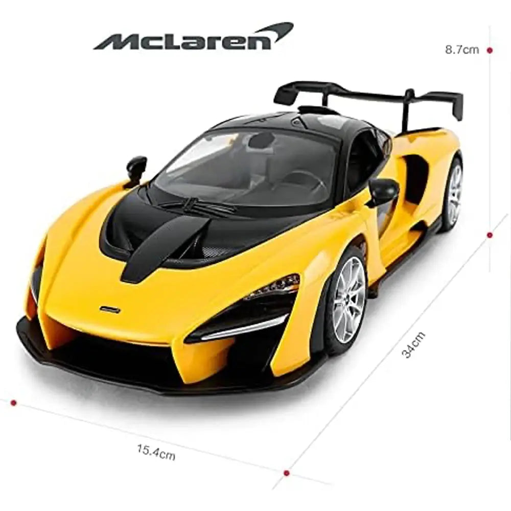 Rastar Voiture Telecommande McLaren Senna 1 14 Jaune Wlidaty Maroc 1er site E Commerce de vetements jouets enfants livres puericulture poussettes listes de naissances cadeaux et cartes cadeaux Soldes ...