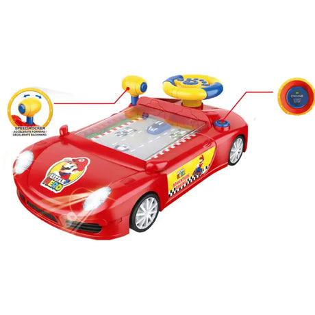 Voiture Simulateur de Course Automobile - Mario