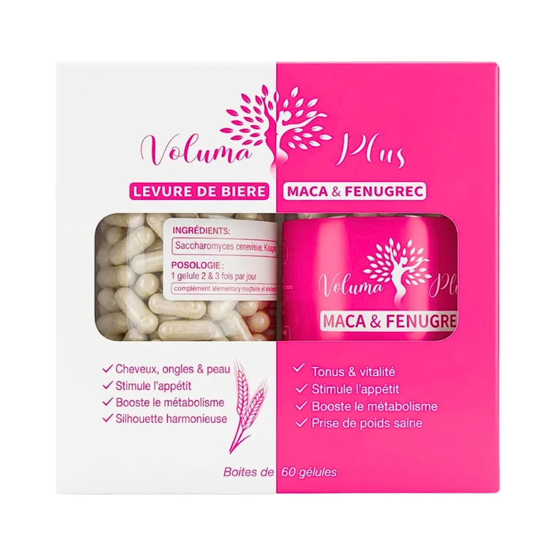 Voluma Plus Pack Levure de Bière + Maca & Fenugrec