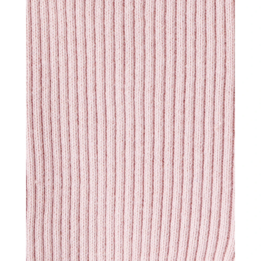 Ensemble 2 Pièces Pull & Pantalon en Tricot Coton Bio Bébé Fille Little Planet - Rose Fleuri