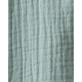 Salopette Short en Gaze de Coton Bio Bébé Little Planet - Vert Mousse