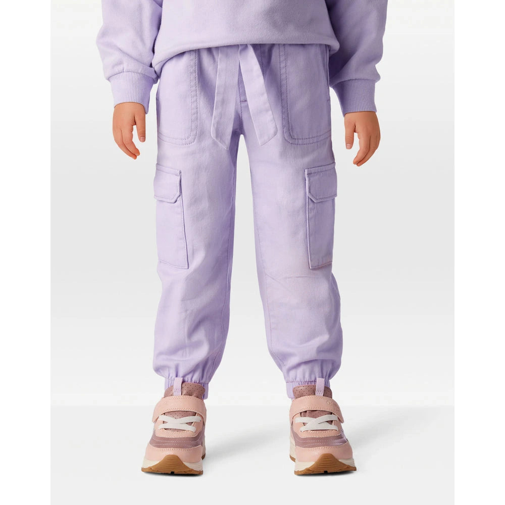 Pantalon Cargo en Coton Fille Carter's - Mauve