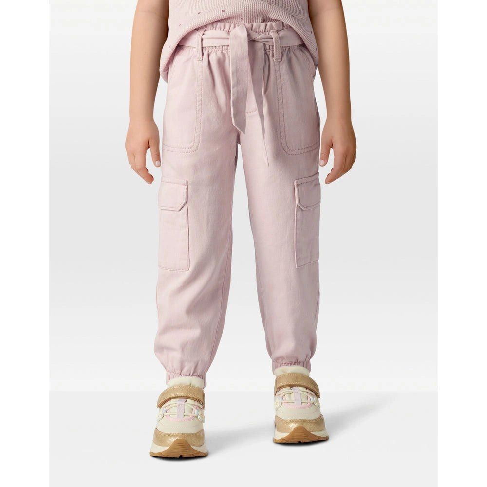 Pantalon Cargo en Coton Fille Carter's - Rose