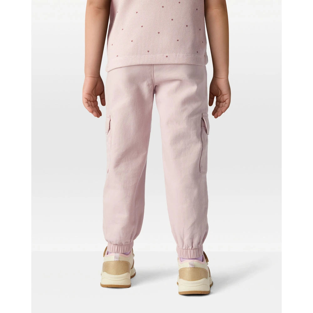 Pantalon Cargo en Coton Fille Carter's - Rose