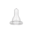 Tétine de biberon WeeBaby Normal N°2 en silicone, 6-18 mois