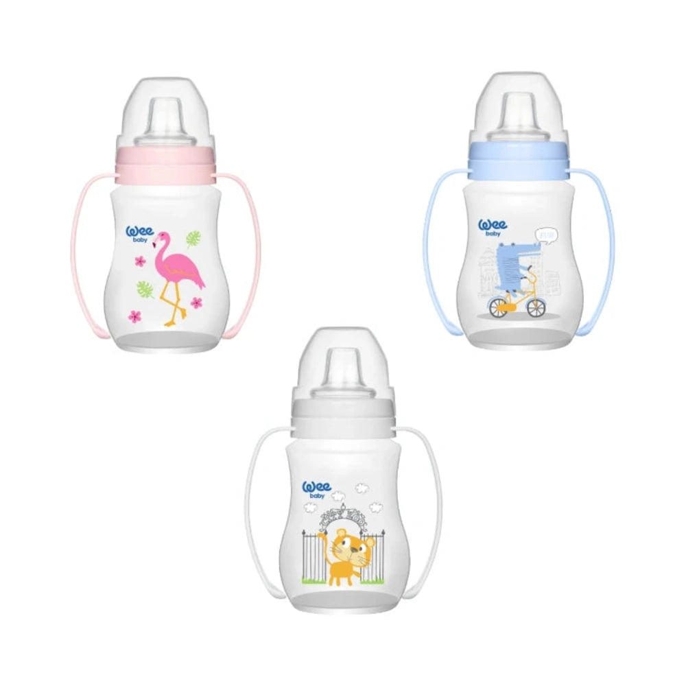 Tasse anti-fuite WeeBaby 250 ml avec poignées