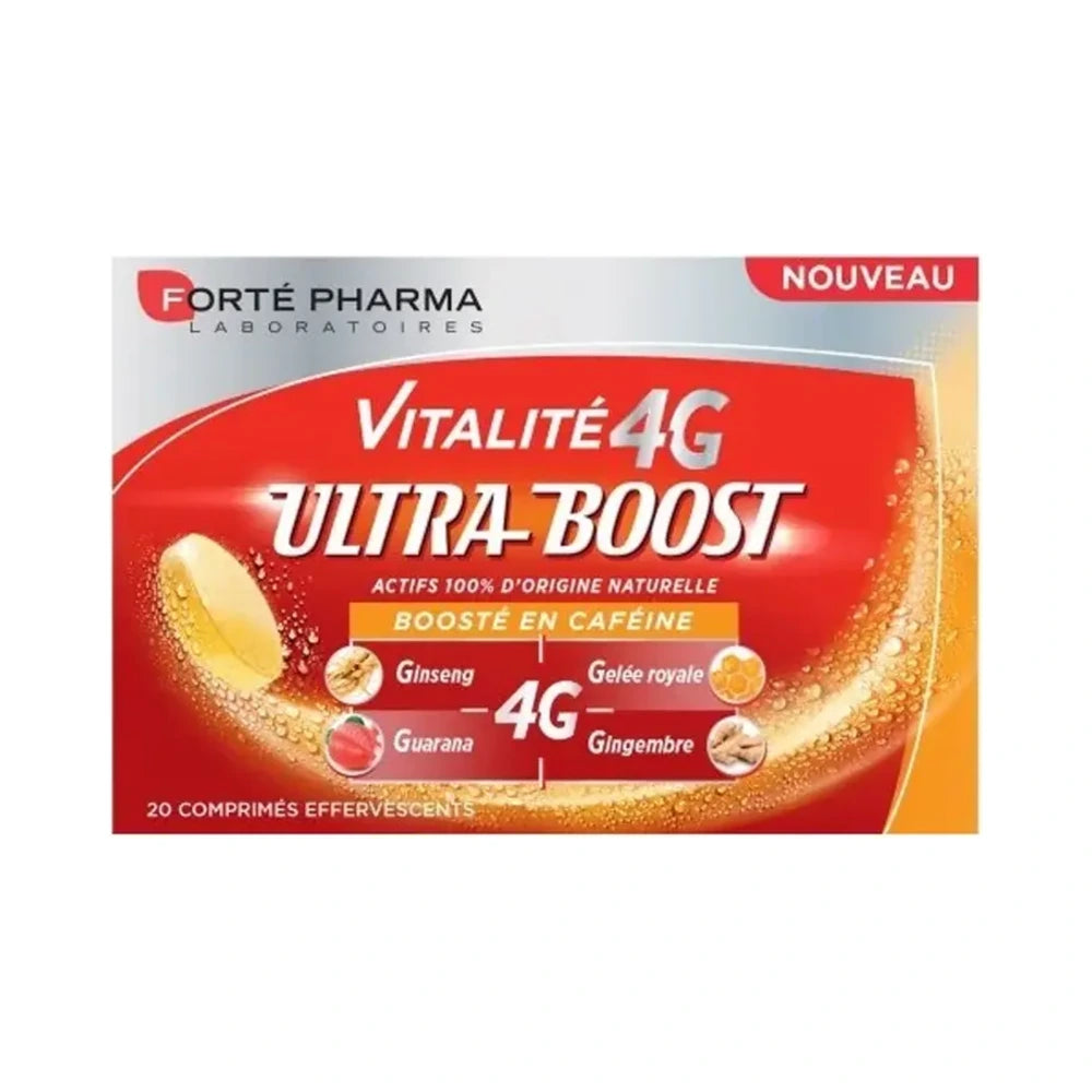 Forté Pharma Ultra Boost 4G, boîte de 20 comprimés