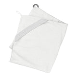 Cape De Bain XL Avec Anneau De Dentition Dry'n Play Doomoo - Blanc