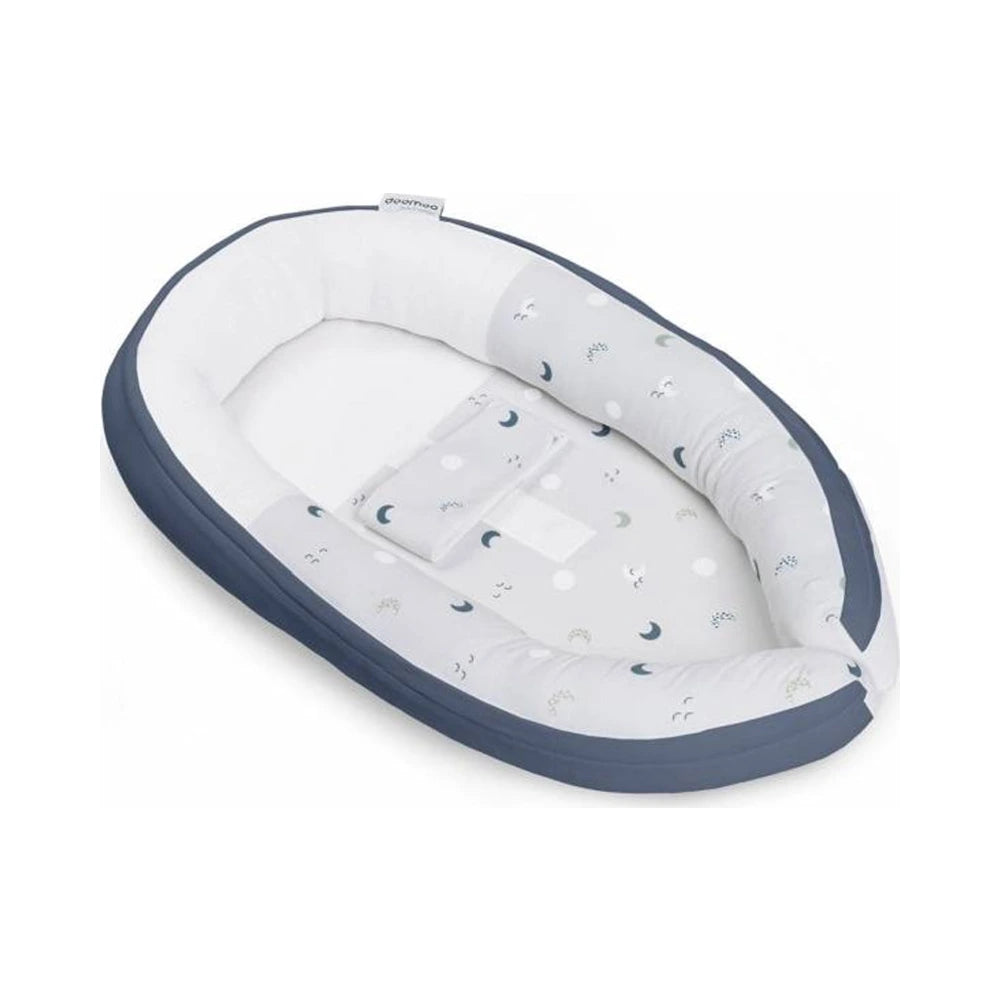 Cocoon Réducteur De Lit Blue Grey Moon - Doomoo
