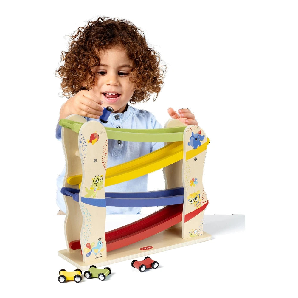 Tiny Love Rampe de Course de Voitures en Bois Born to Party
