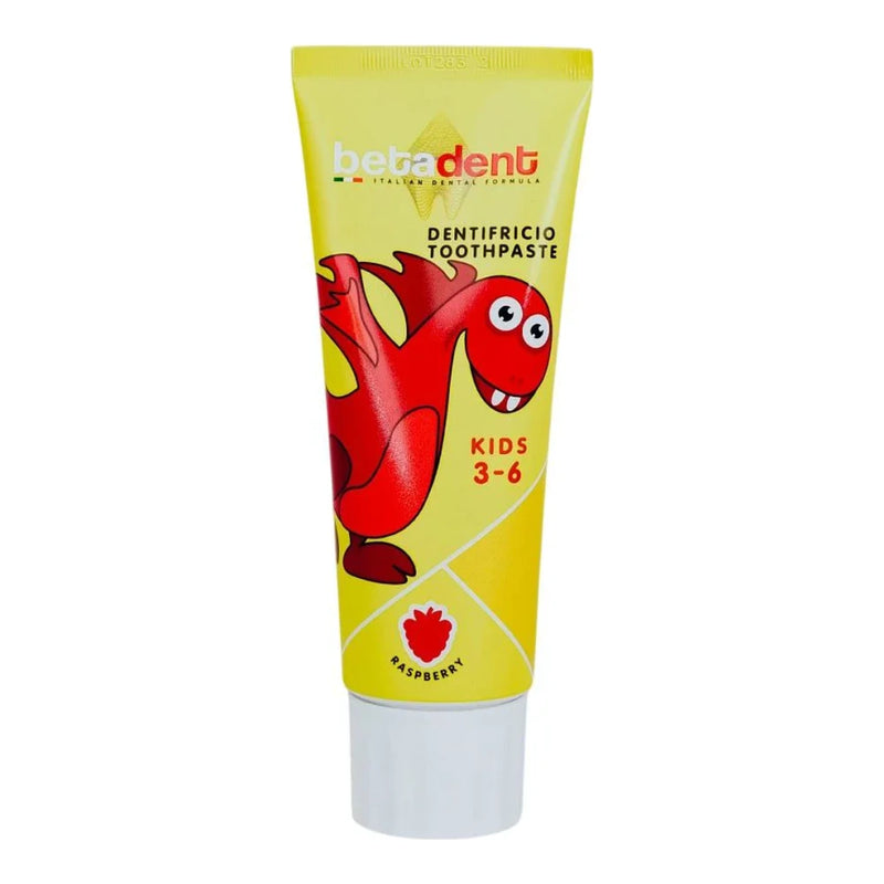 Betadent Kids Toothpaste 3-6 Years Raspberry 75ml