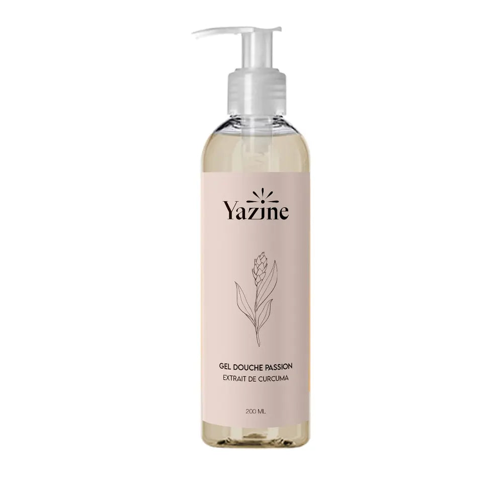 Yazine Shower Gel Passion Turmeric Extract - 200ml