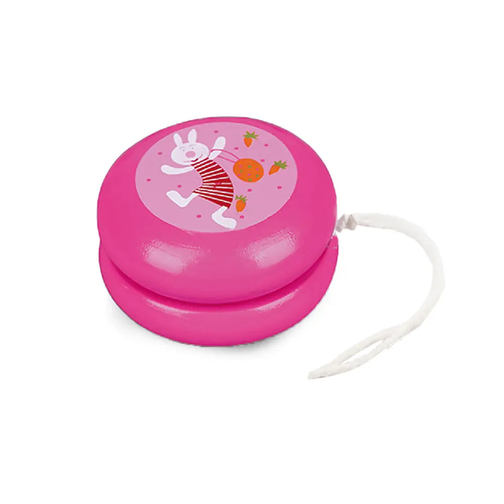 Viga Toys Wooden Yo-Yo Pink - 3Y+ | Wlidaty Morocco - #1 Family E-Commerce Store for Clothing, Toys, Babycare, Mother's Day, Gifts, Gift Cards, Parapharmacy & Health Viga Toys Wooden Yo-Yo Pink - 3Y+ | Wlidaty Morocco - #1 Family E-Commerce Store for Clothing, Toys, Babycare, Mother's Day, Gifts, Gift Cards, Parapharmacy & Health