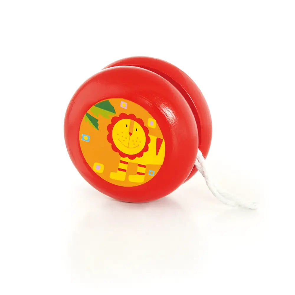 Viga Toys YoYo en Bois Rouge 3A+