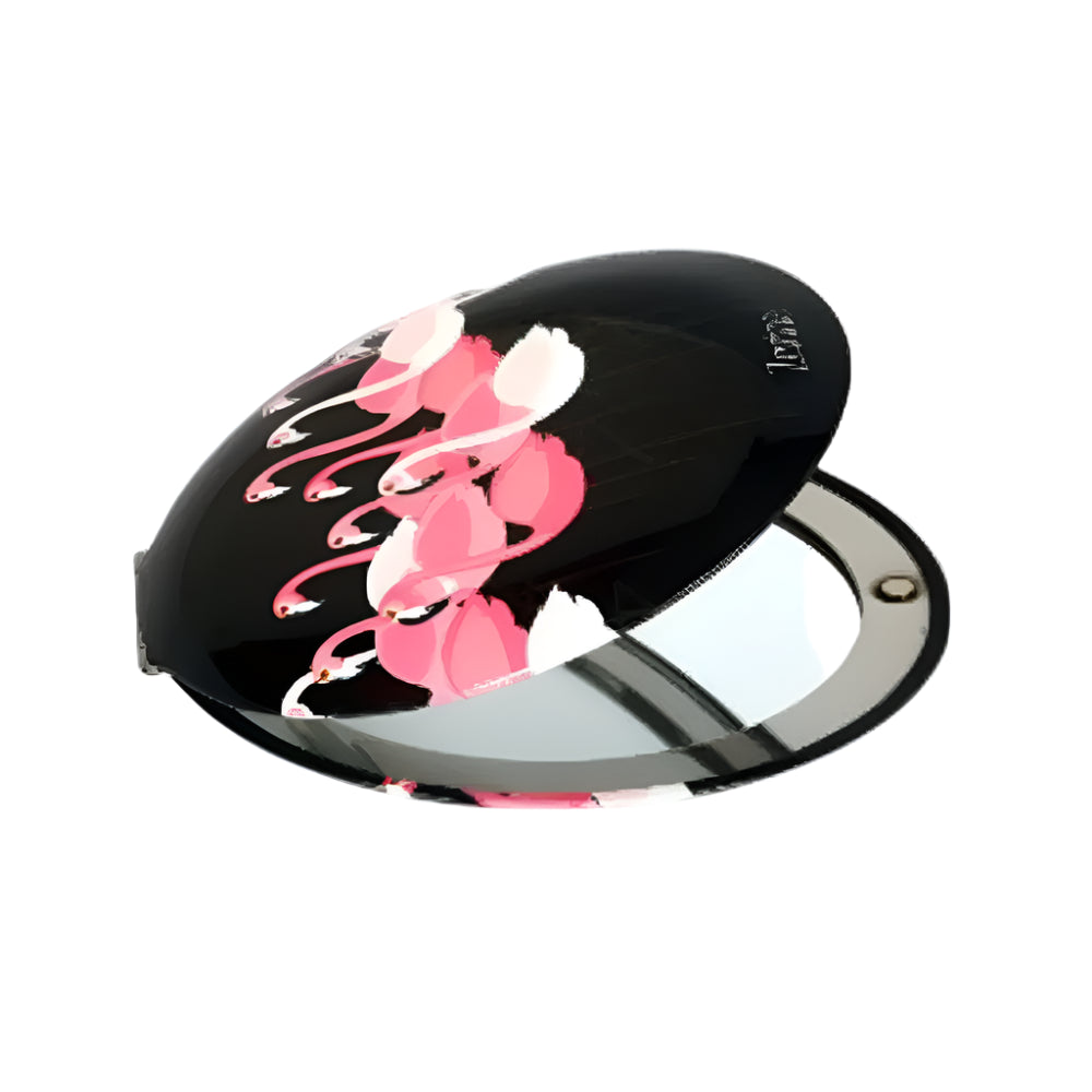 Zarine Flamingo Mirror – Tropical Elegance
