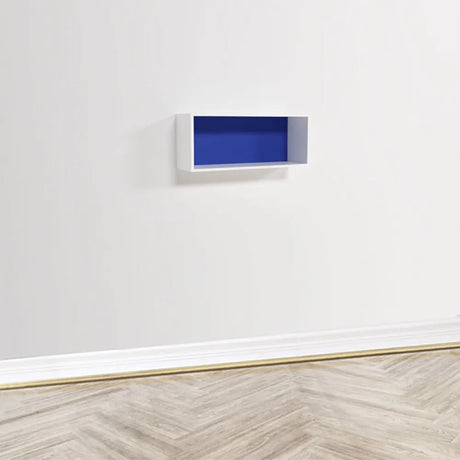 Wlidaty Home Cube Mural Fond Bleu 42x18 cm