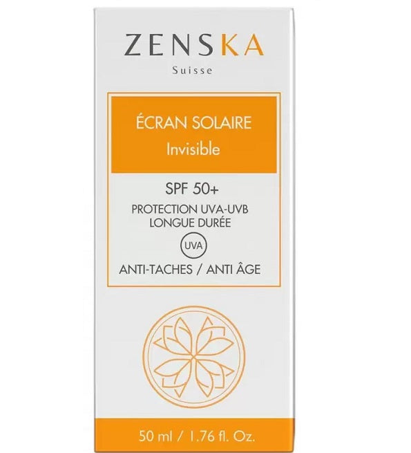 PROTECCIÓN SOLAR INVISIBLE ZENSKA – 50ml