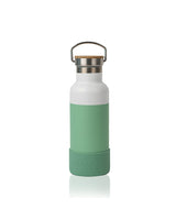 Insulated Water Bottle 500ml with QR Code - Green