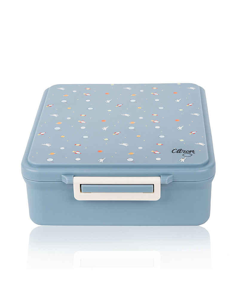 Large Lunchbox with Insulated Food Jar - Spaceship