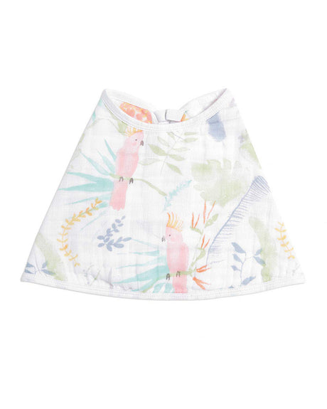 Bavoir en mousseline Burpy Bib Aden+Anais - Tropicalia Jungle Bird