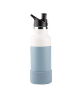 Insulated Water Bottle 500ml with QR Code - Blue