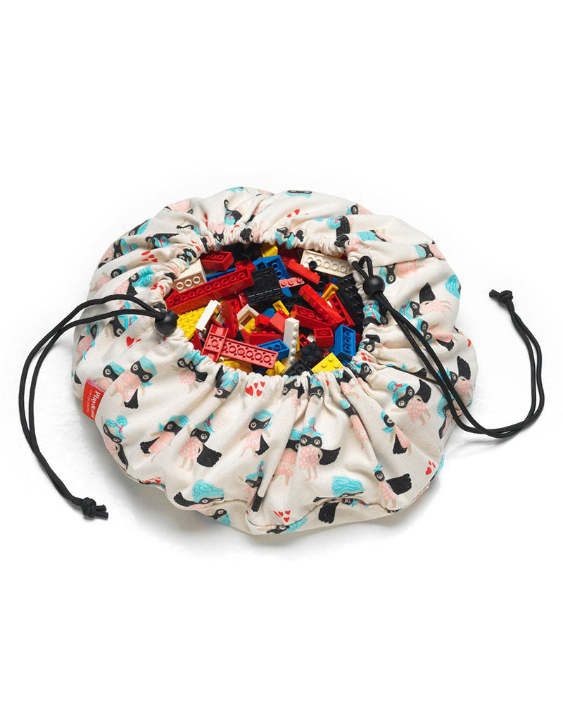 Play&Go Mini Playmat and Storage Bag - Super Girl