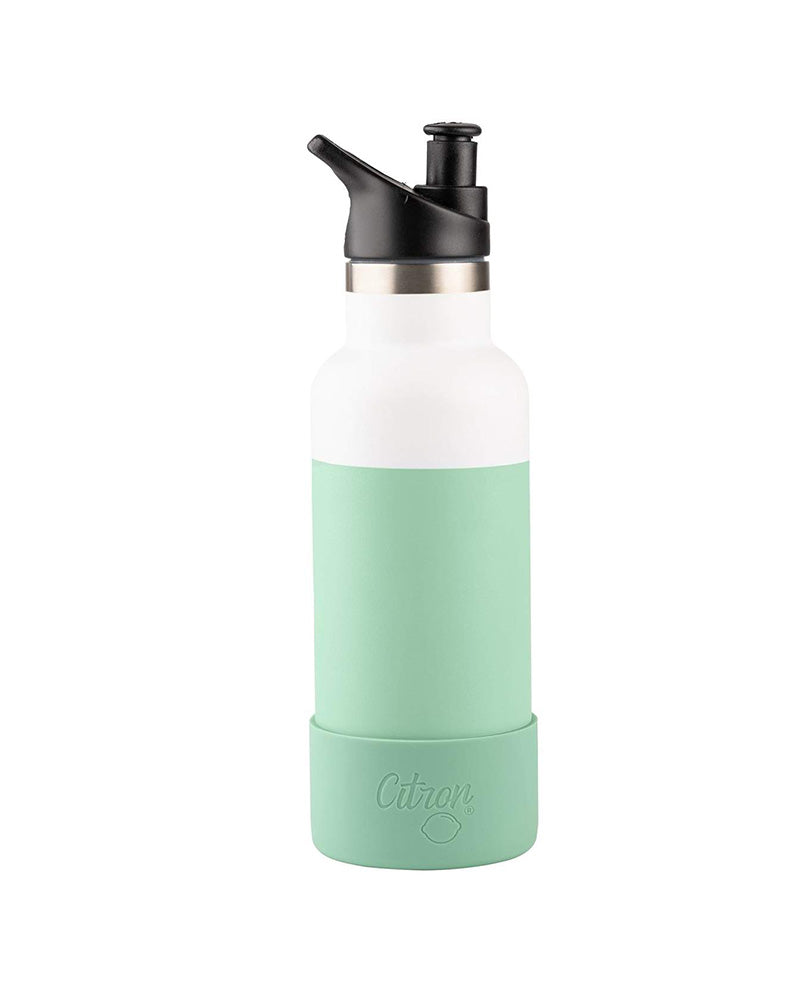 Insulated Water Bottle 500ml with QR Code - Green