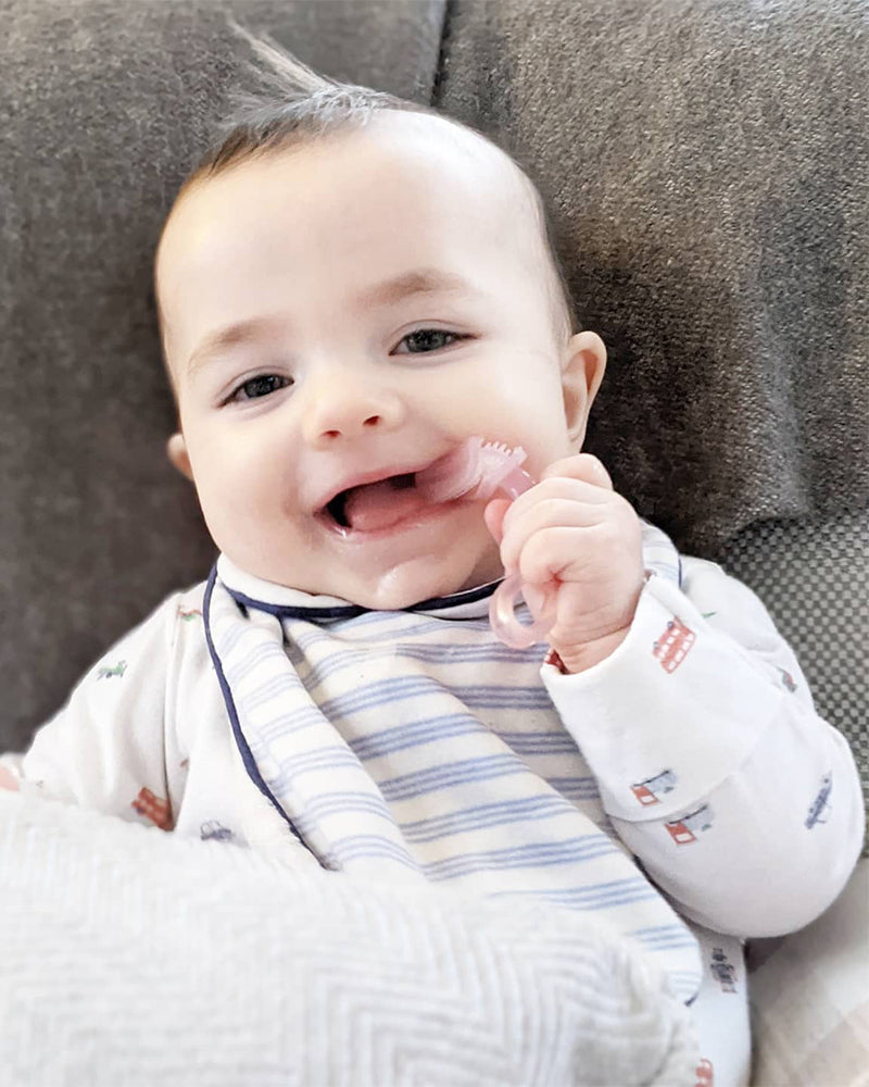 Brosse à dents Brush-Baby à croquer et anneau de dentition (10-36 mois)