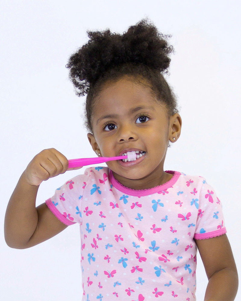 Brosse à dents Brilliant Vert citron 2-5ans