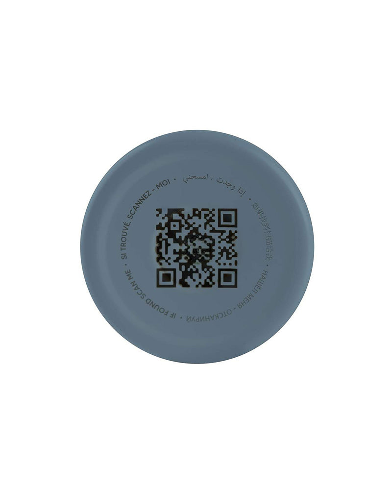 Insulated Water Bottle 500ml with QR Code - Blue