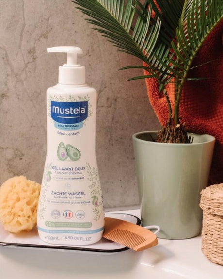 Mustela Gel Lavant Doux à l'Avocat BIO - 500ml